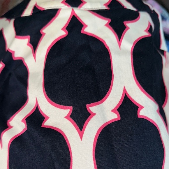 Crown & Ivy Blue and Black Halter Sheath Dress - Picture 4 of 4